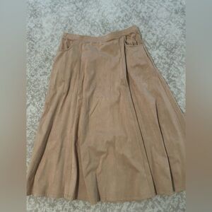 Lularoe Avery Elegant Tan Women's Skirt